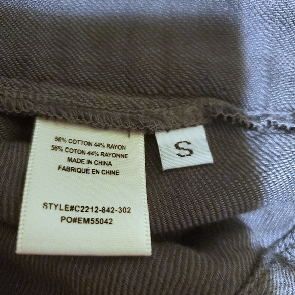 Cloth & Stone Anthro Hi-Low Flannel Tie Back Top - Picture 9 of 9